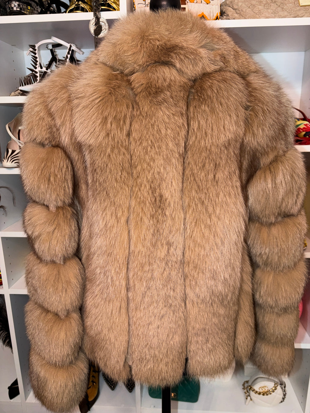 Honey 🍯 Genuine Fox Fur Sm/Med - The Vault by Sacha