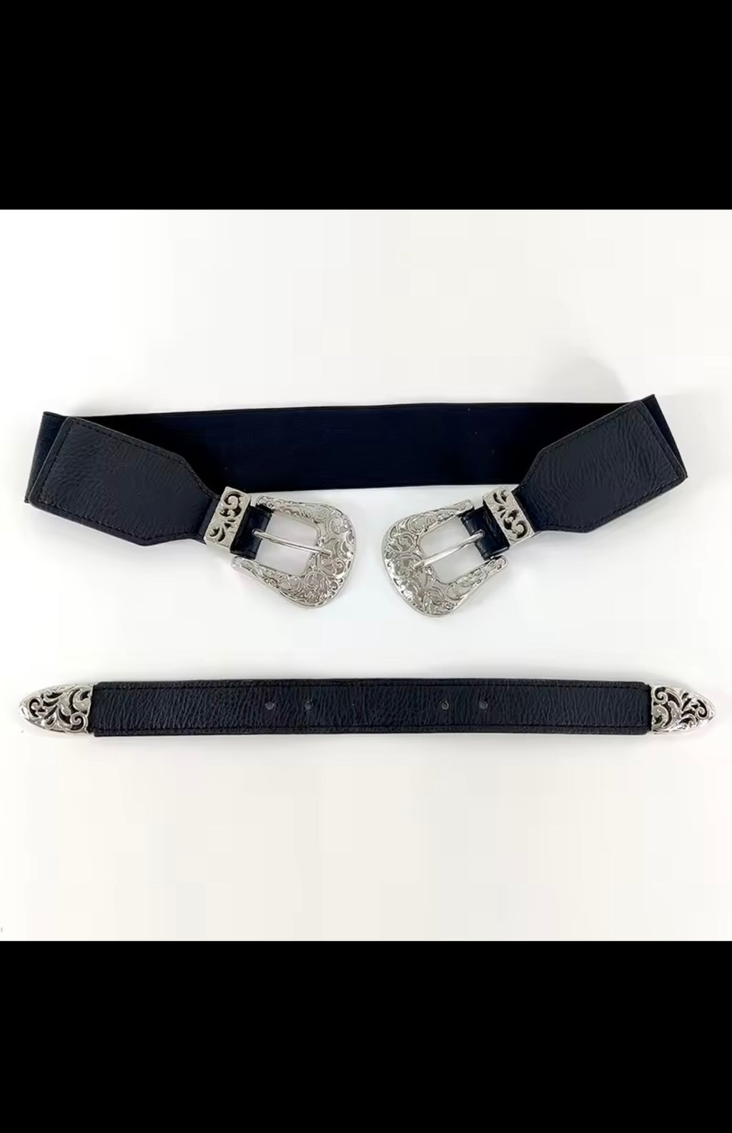 Double Buckle Waist Belt - The Vault by Sacha