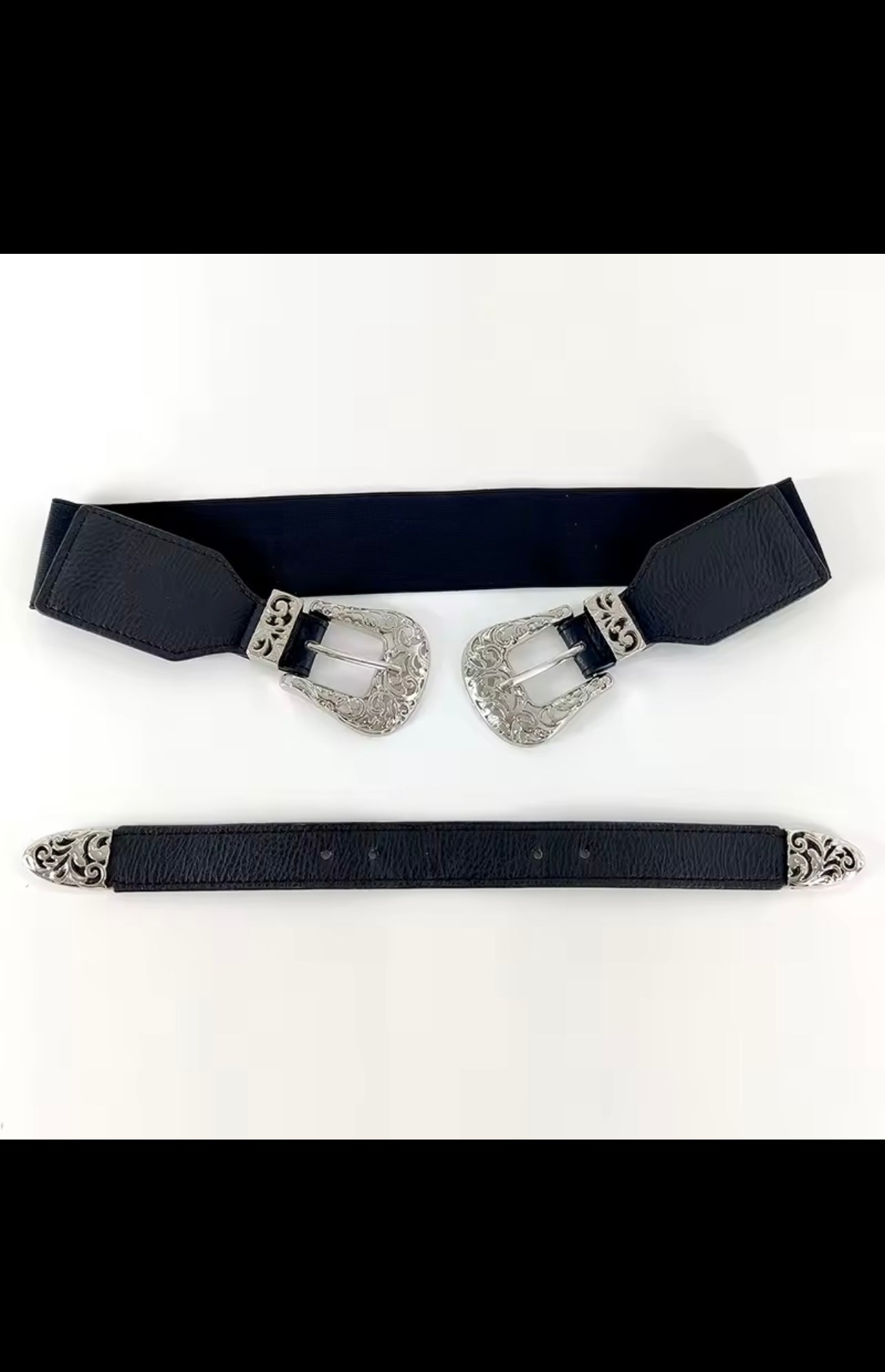 Double Buckle Waist Belt - The Vault by Sacha