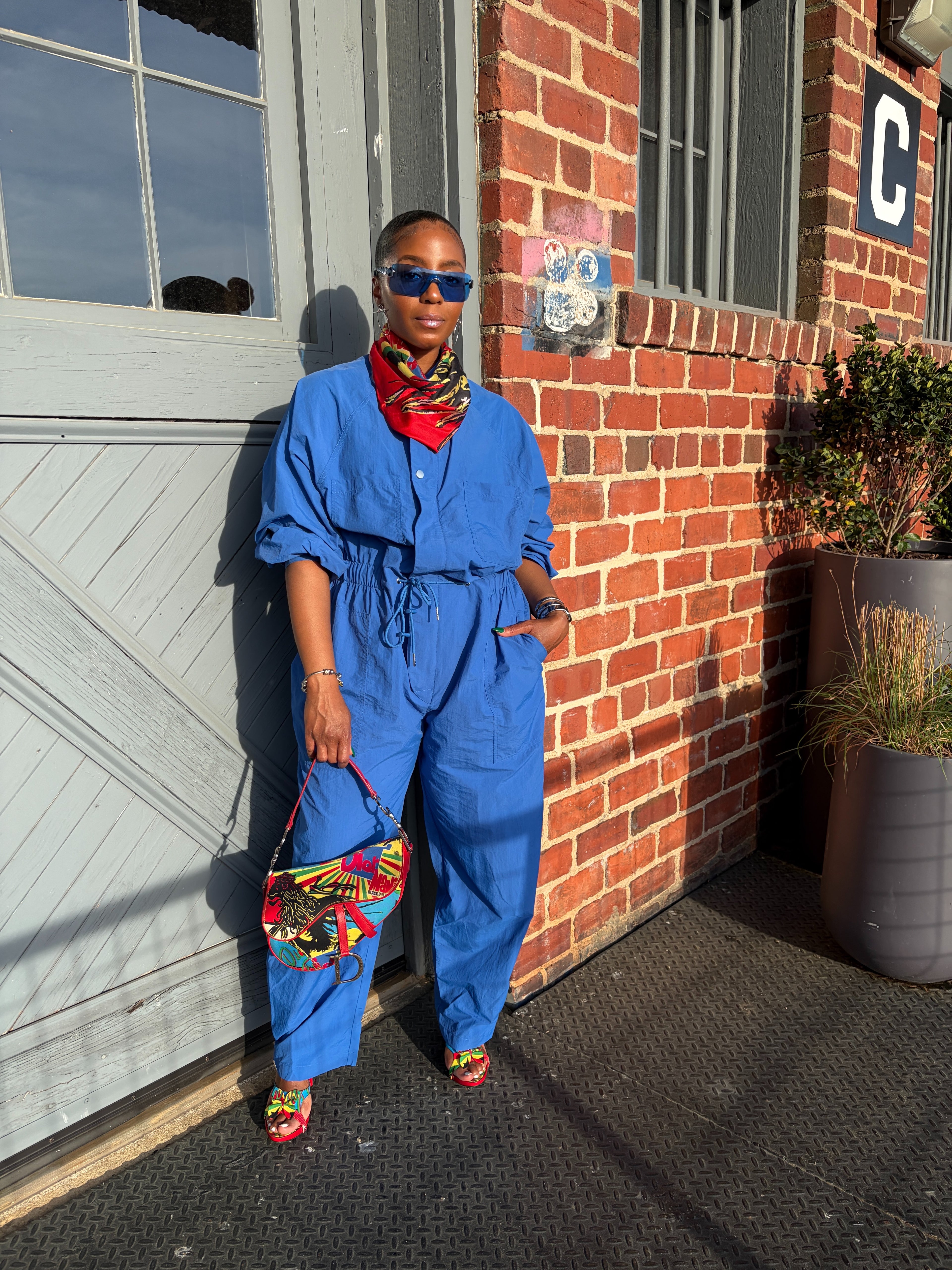 Command in Cobalt Jumpsuit/Romper - The Vault by Sacha