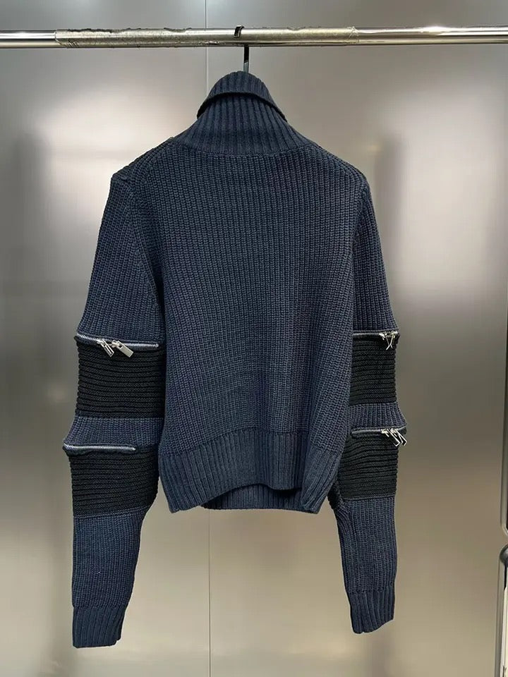 Zipper Sweater Skirt Set-Sold Separately- Choose Sizes - The Vault by Sacha