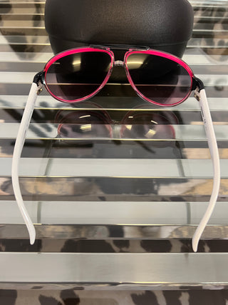 Pink & White Carrera Sunglasses - The Vault by Sacha