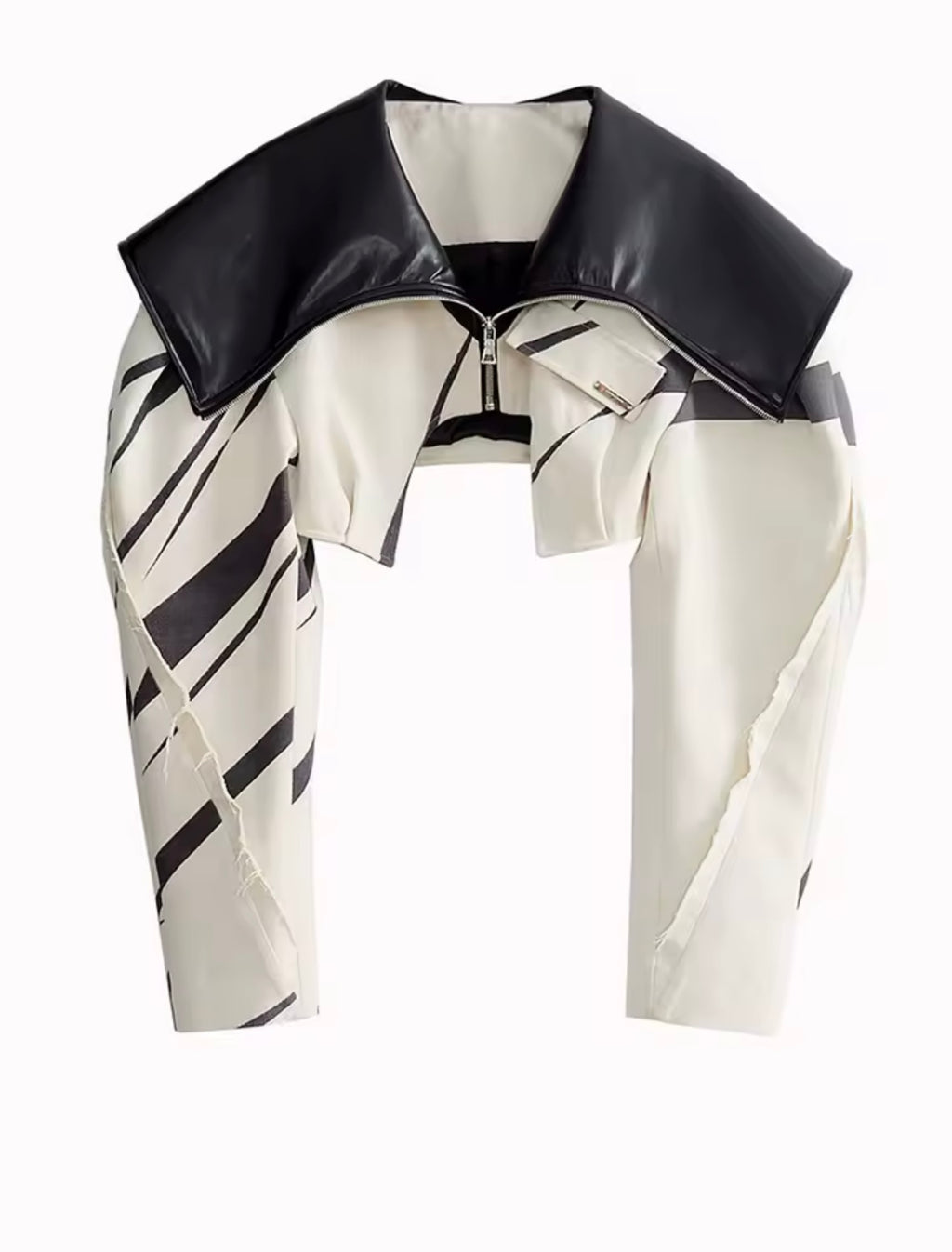 Cropped Moto Jacket - The Vault by Sacha
