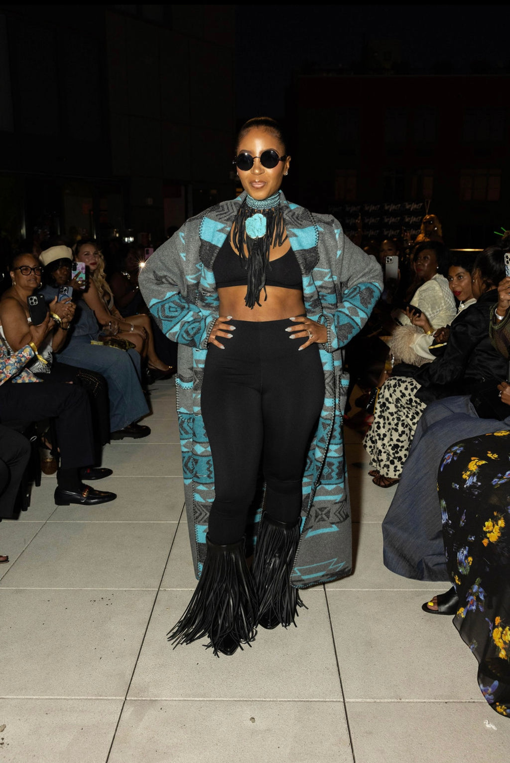 Runway Warrior Aztec Duster - The Vault by Sacha