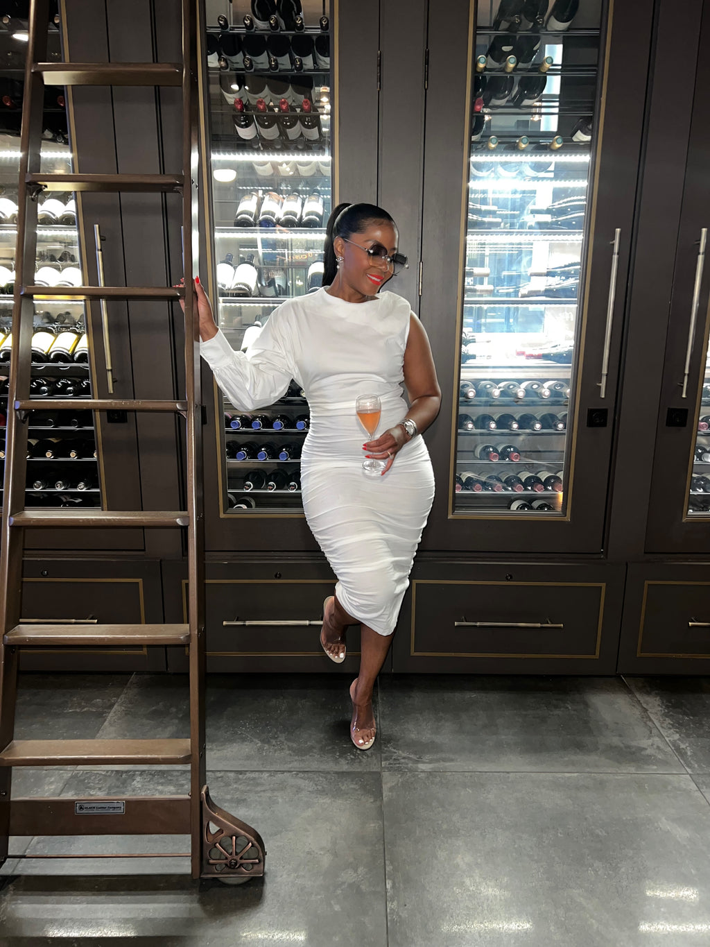 One Shoulder Dress-Final sale - The Vault by Sacha