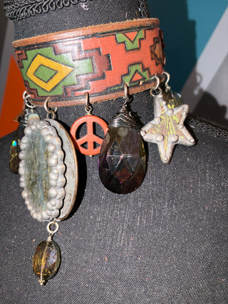 Rare Stone Tribal Handmade Choker