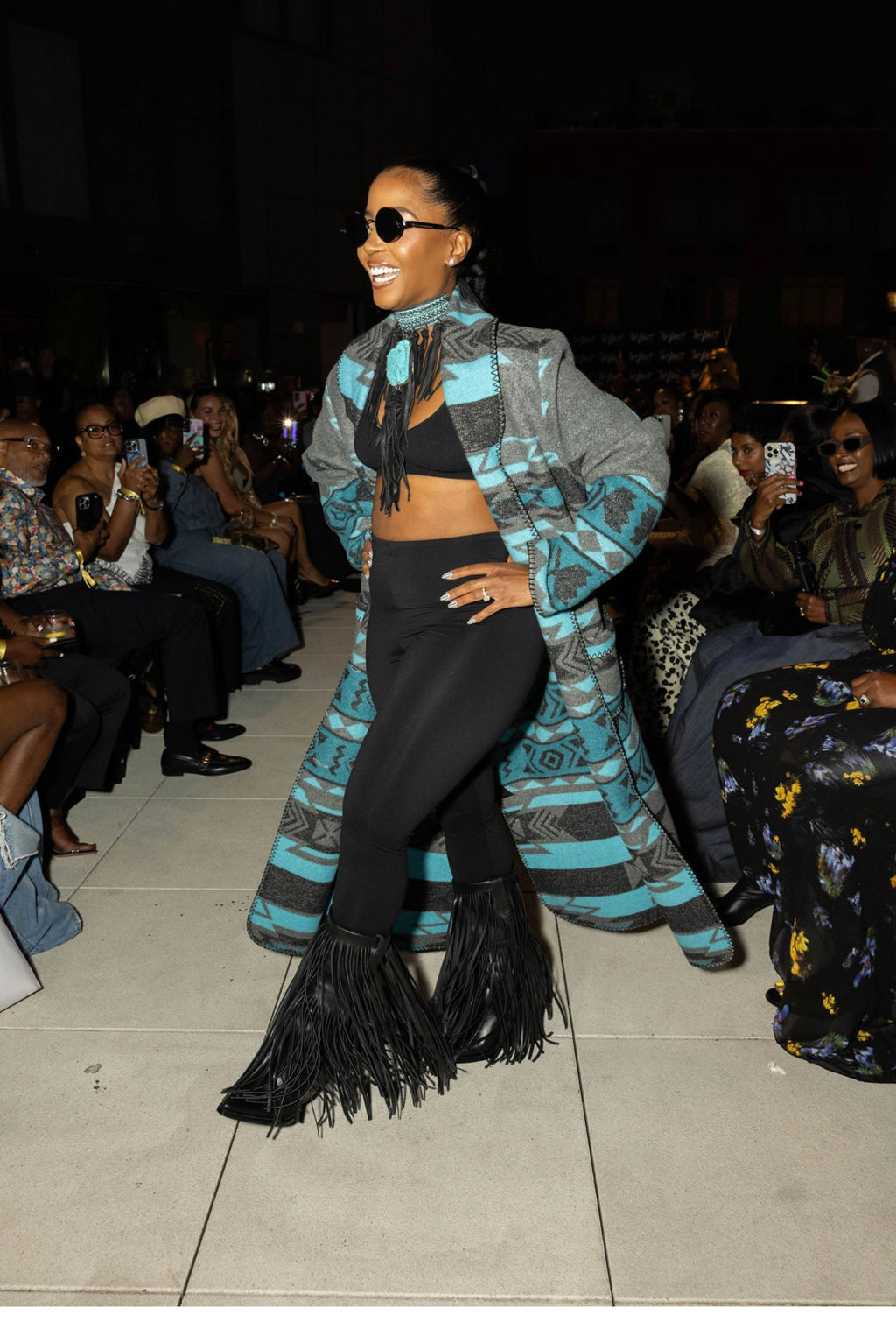 Runway Warrior Aztec Duster - The Vault by Sacha