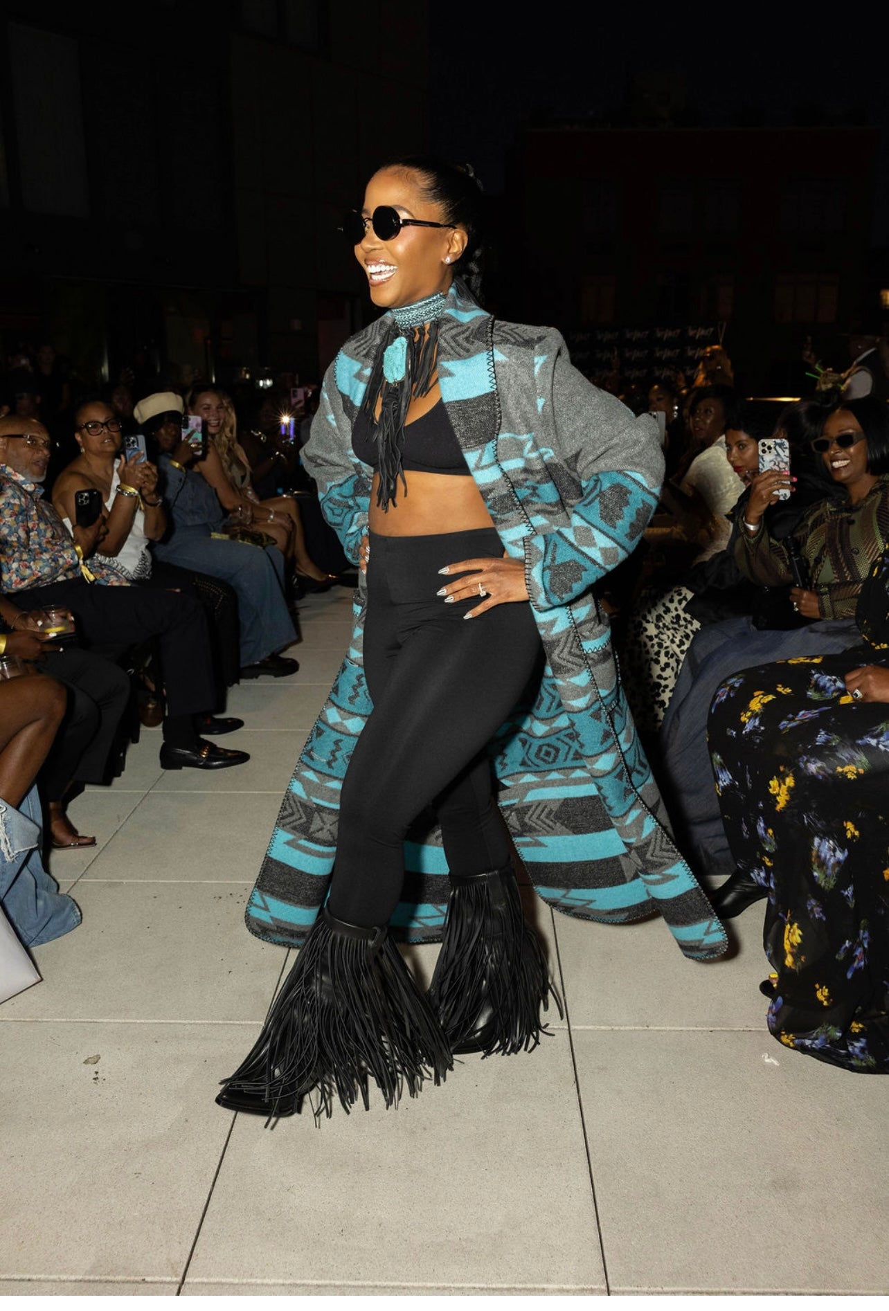 Runway Warrior Aztec Duster - The Vault by Sacha