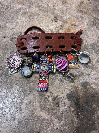 Seek Faith Handmade Leather Bracelet