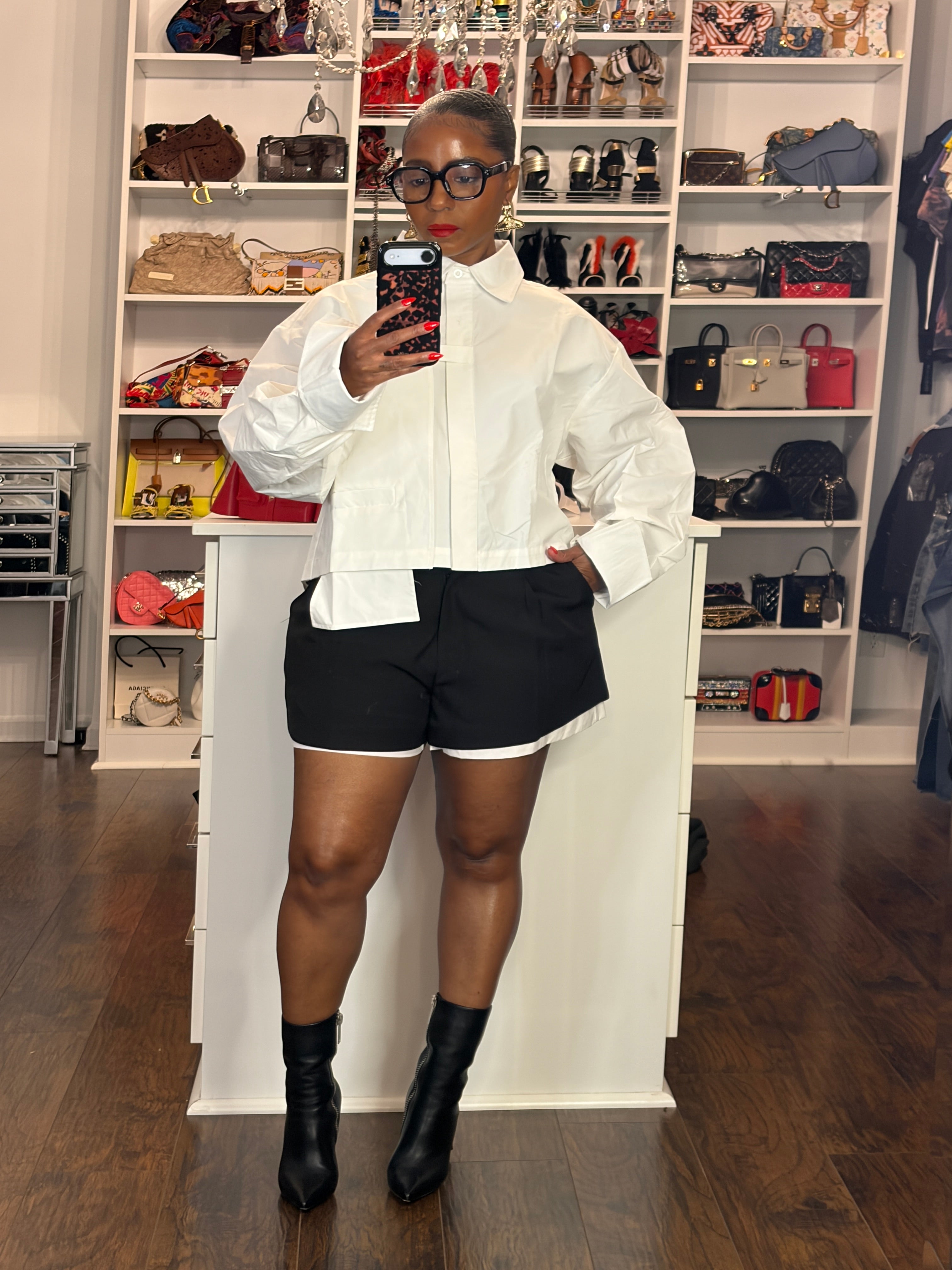 Peek-a-boo Shorts - The Vault by Sacha