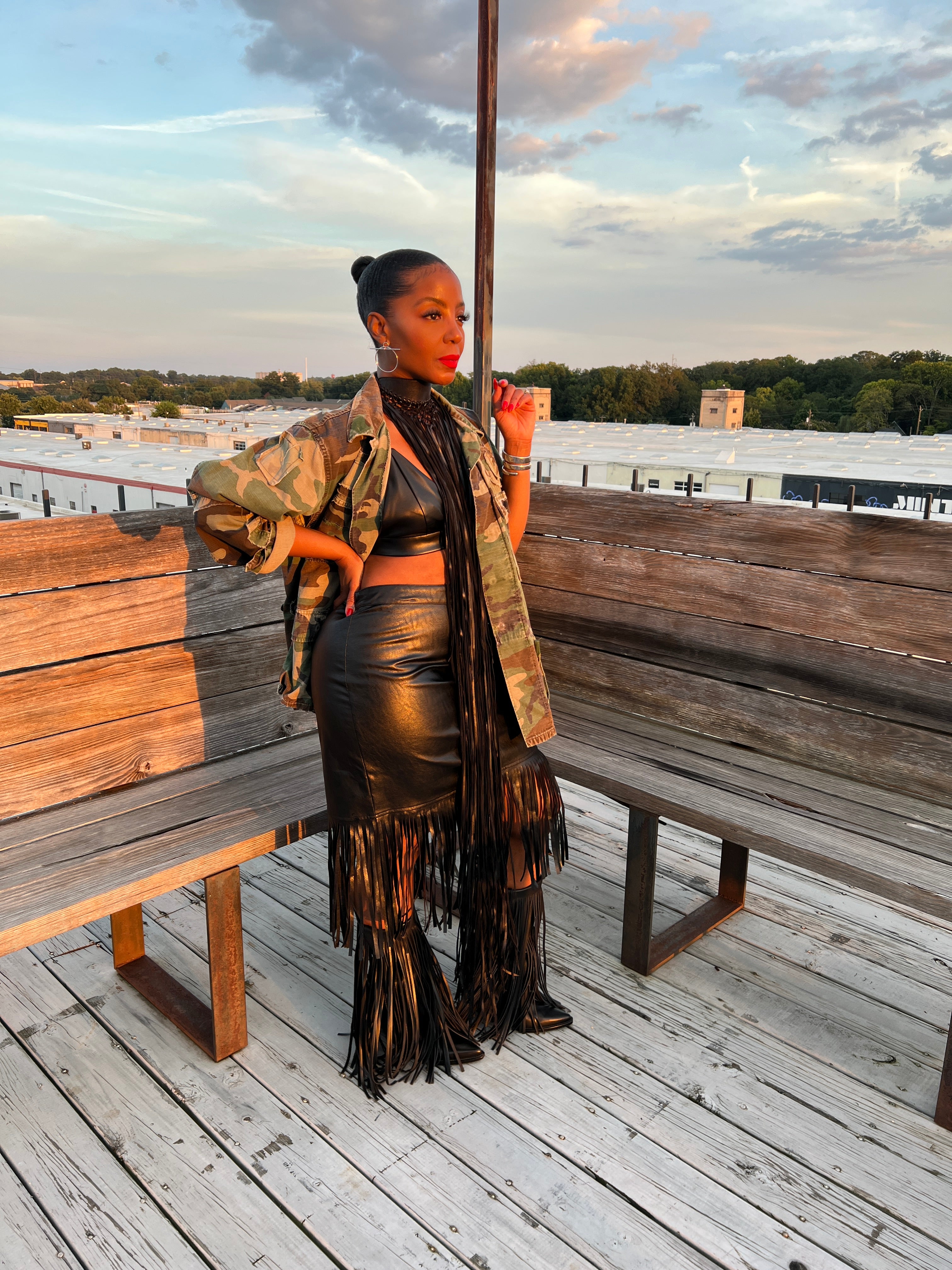 Fringe Skirt - The Vault by Sacha