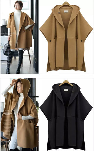 Pocket Hoodie Poncho/Cape | FINAL SALE - The Vault by Sacha