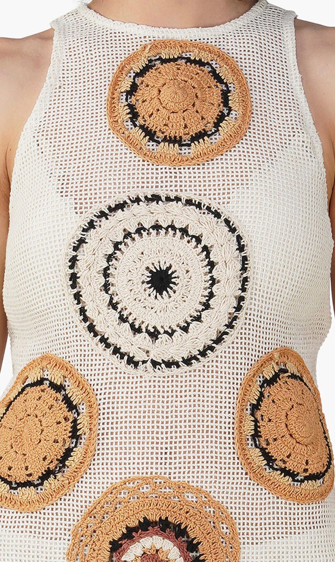 Gala Crochet Patch Dress - The Vault by Sacha