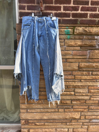 Custom Frayed Down Chaps