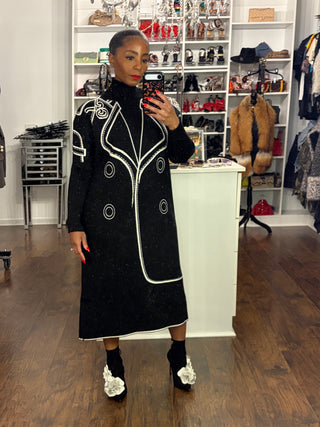 Outline Premium Knit Dress - The Vault by Sacha