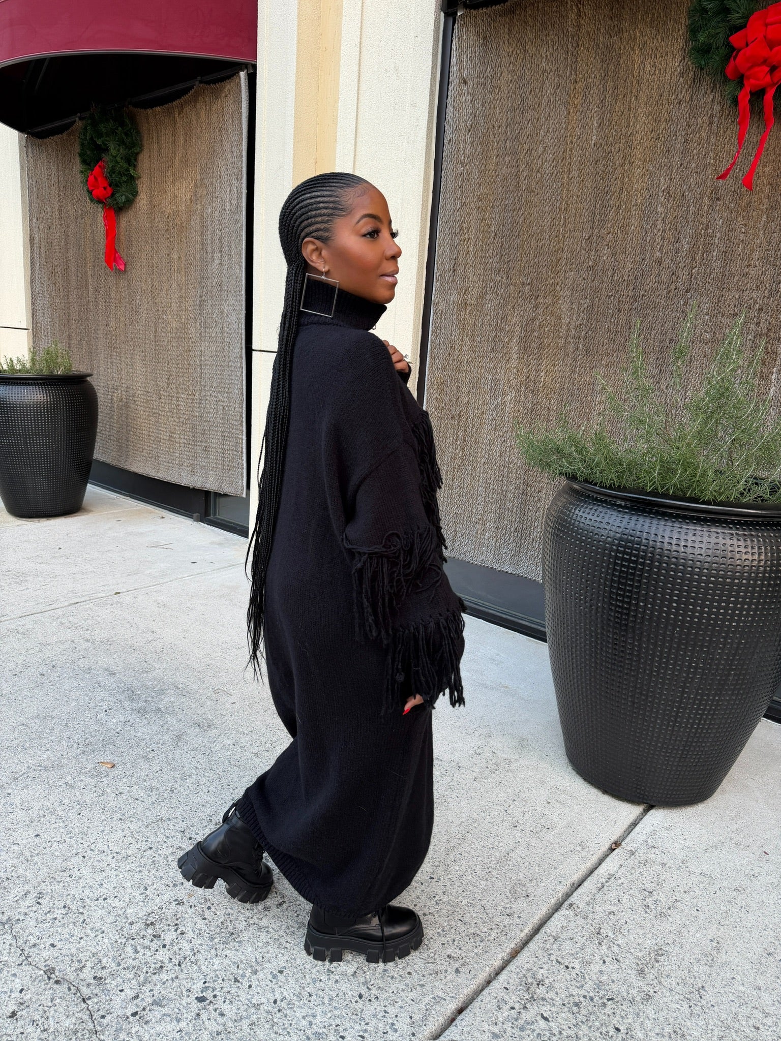 Knitted Up Sweater Coat - The Vault by Sacha