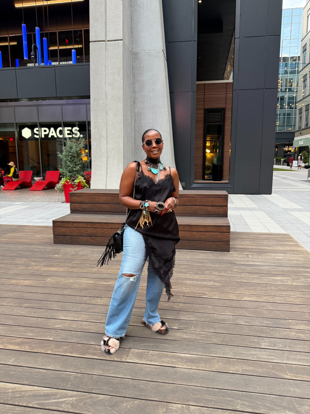 Harlem nights slip dress