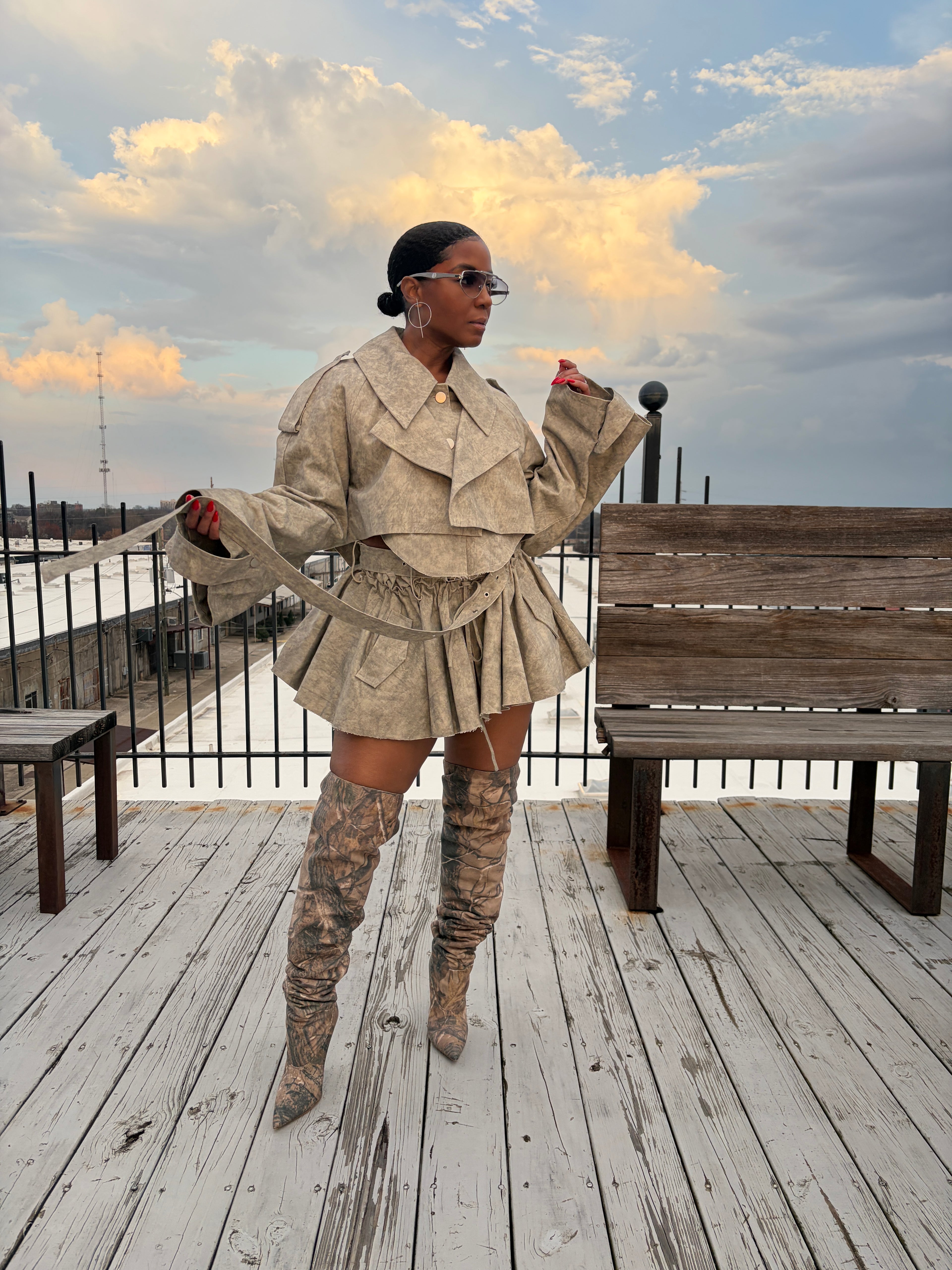 The Architectural Trench Duo - The Vault by Sacha