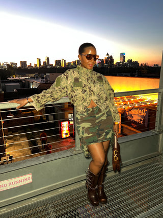 Custom Cargo Mini Skirt - The Vault by Sacha