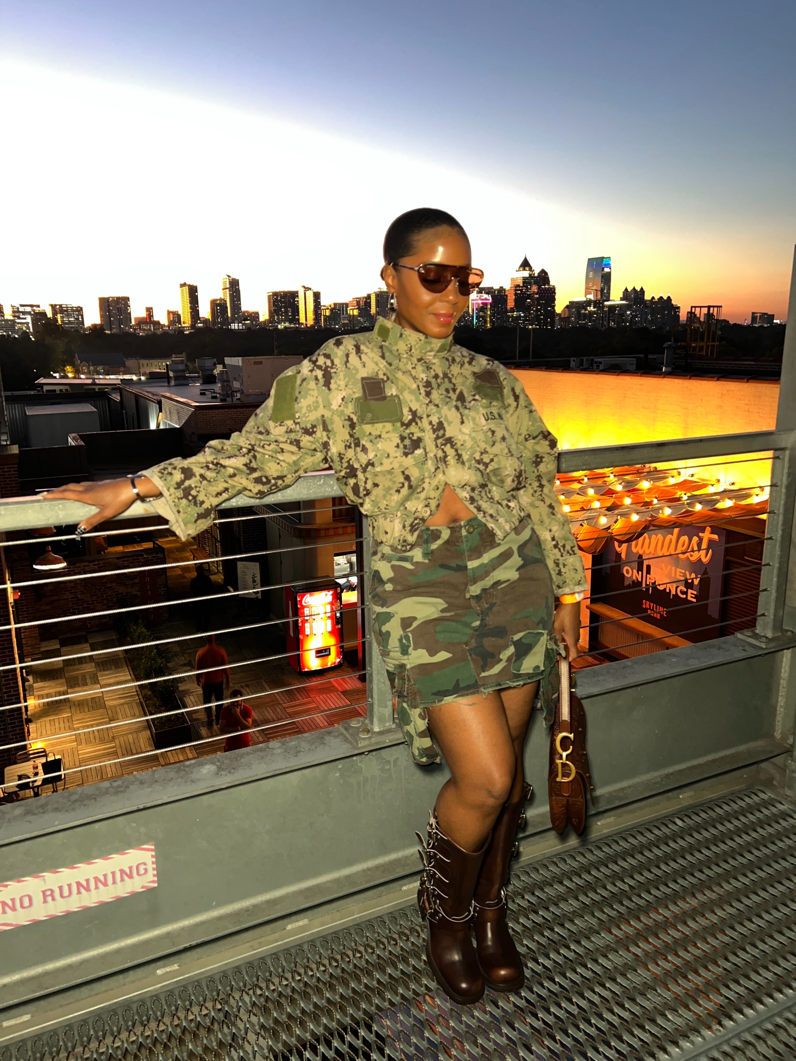 Custom Cargo Mini Skirt - The Vault by Sacha