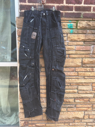 Custom Grey Wrangler Chaps