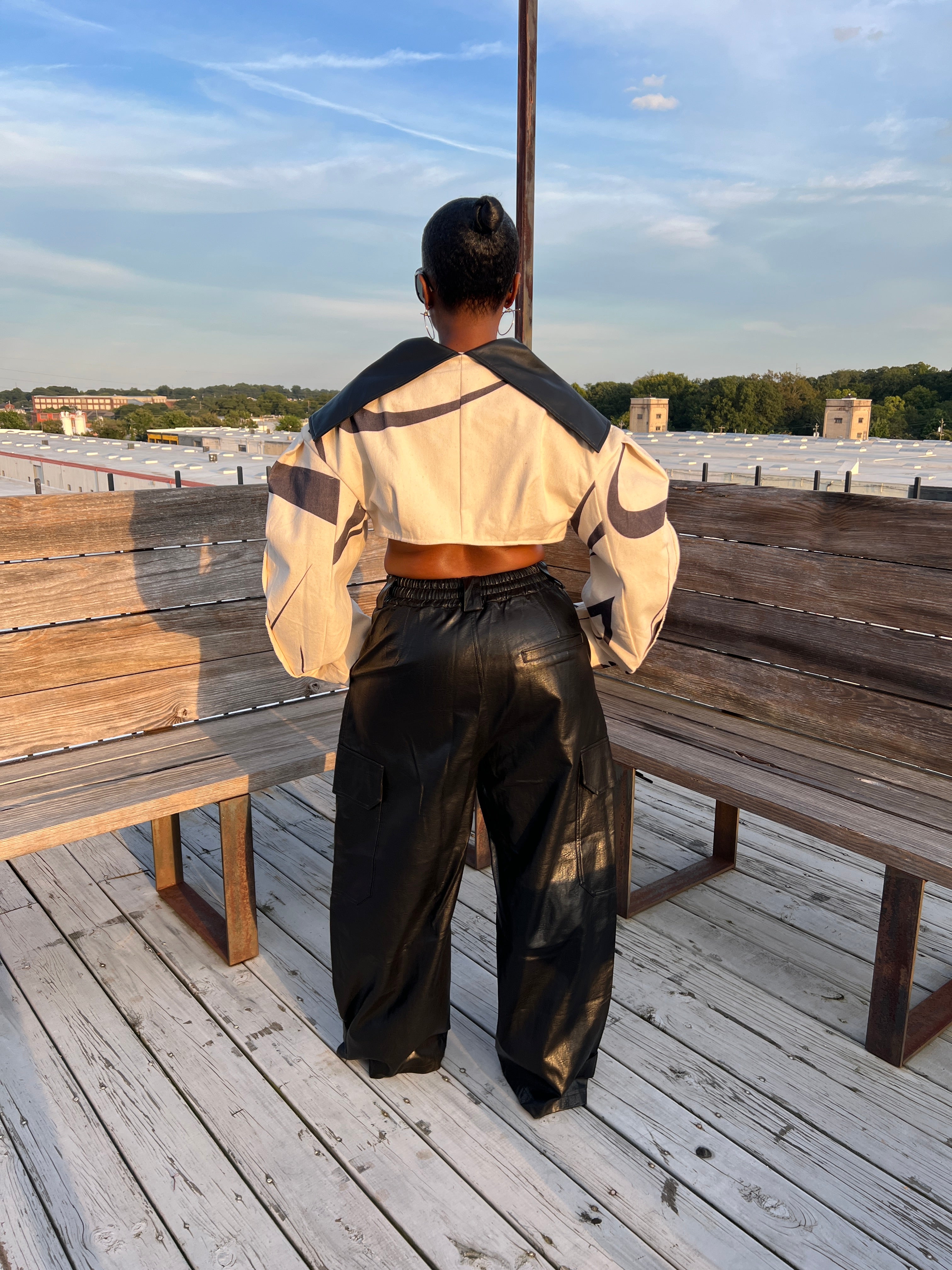Cropped Moto Jacket - The Vault by Sacha