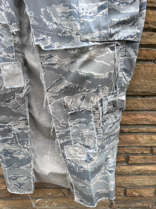 Custom Camo Fly Wrap Maxi Skirt - The Vault by Sacha