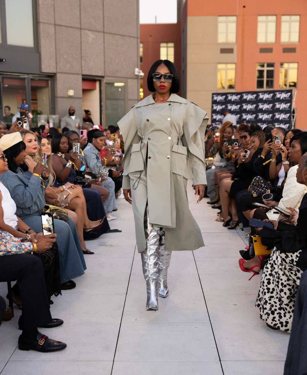 London Fog Split Trench - The Vault by Sacha