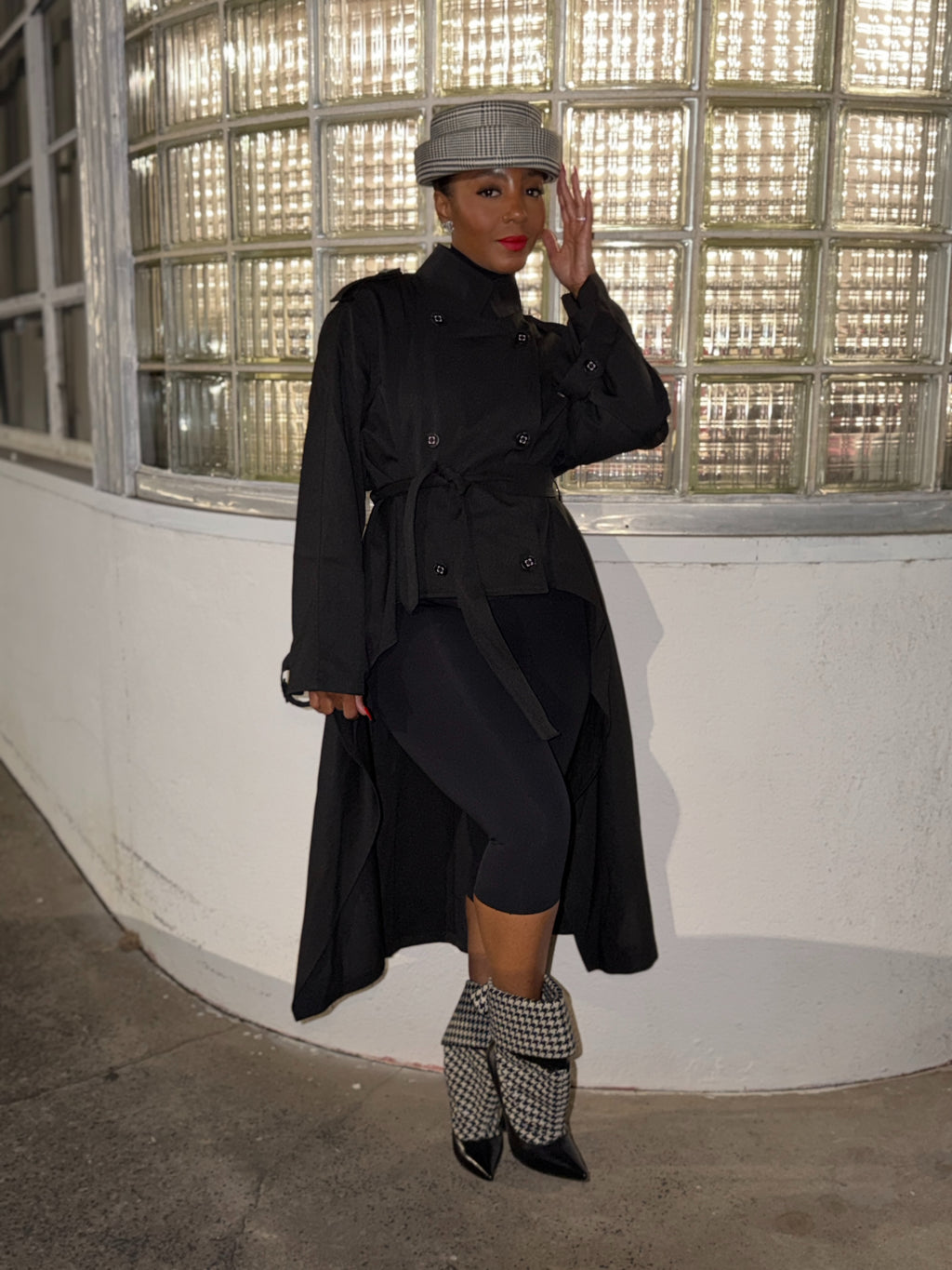 High-Low Luxe trench jacket - The Vault by Sacha