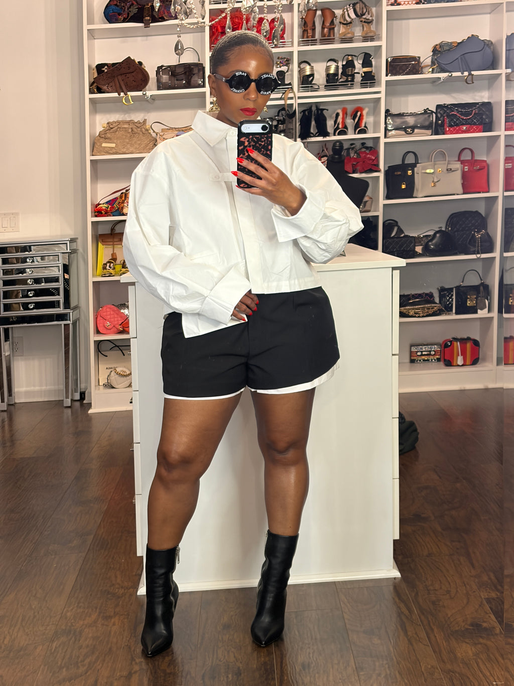 Peek-a-boo Shorts - The Vault by Sacha
