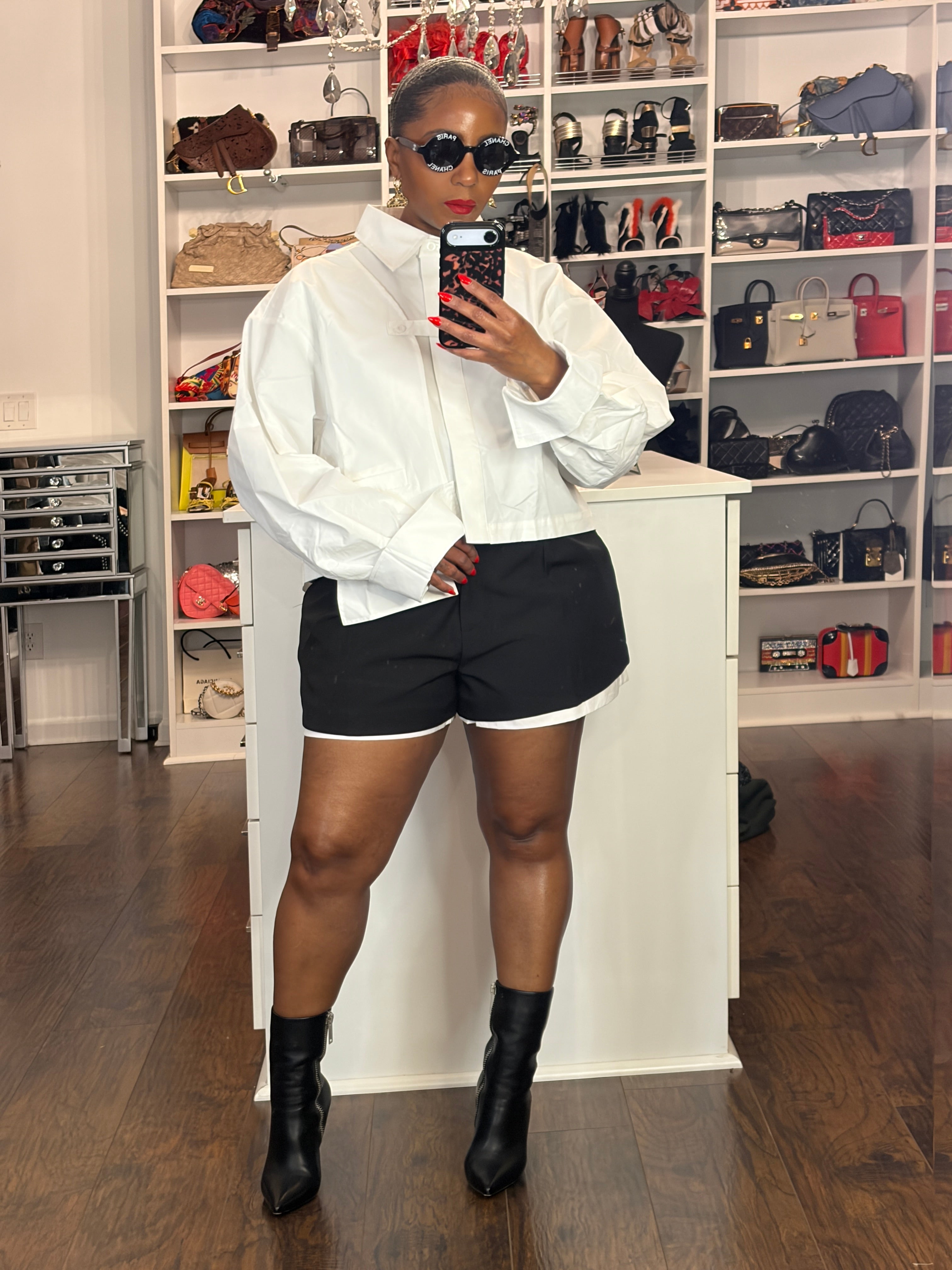 Peek-a-boo Shorts - The Vault by Sacha