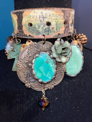 All Over The World Handmade Choker