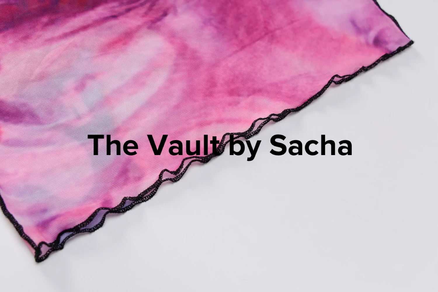 Watercolors Sheer Dress - The Vault by Sacha