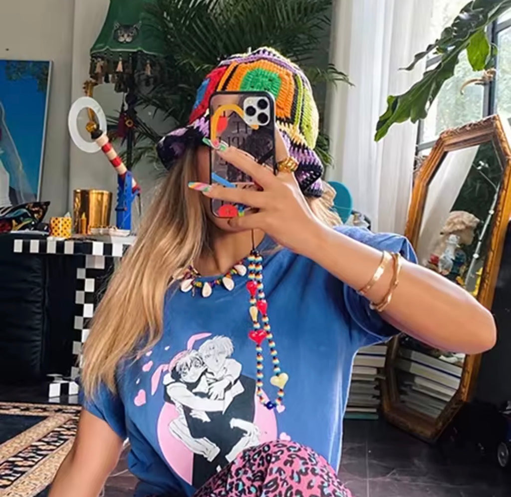 Chrochet bucket hat