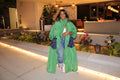 Green with Envy Maxi Windbreaker