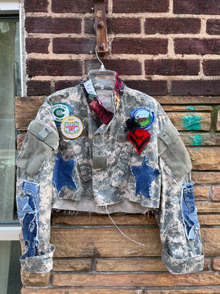 Custom Digital Patchwork Jacket