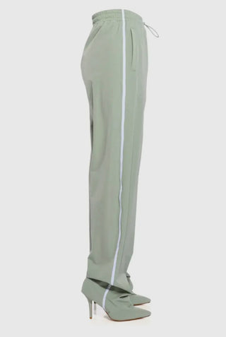Mint Pantaboot Track Pants - The Vault by Sacha