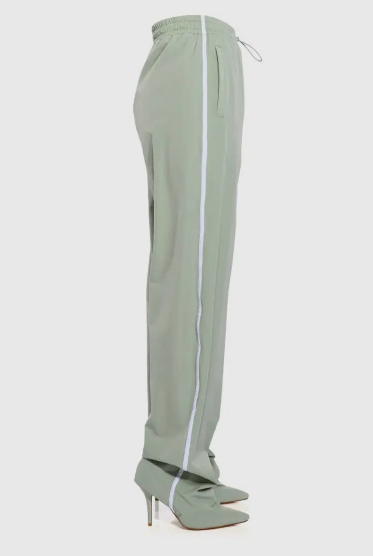 Mint Pantaboot Track Pants - The Vault by Sacha