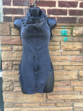 Gray 3 Pocket Halter Top - The Vault by Sacha