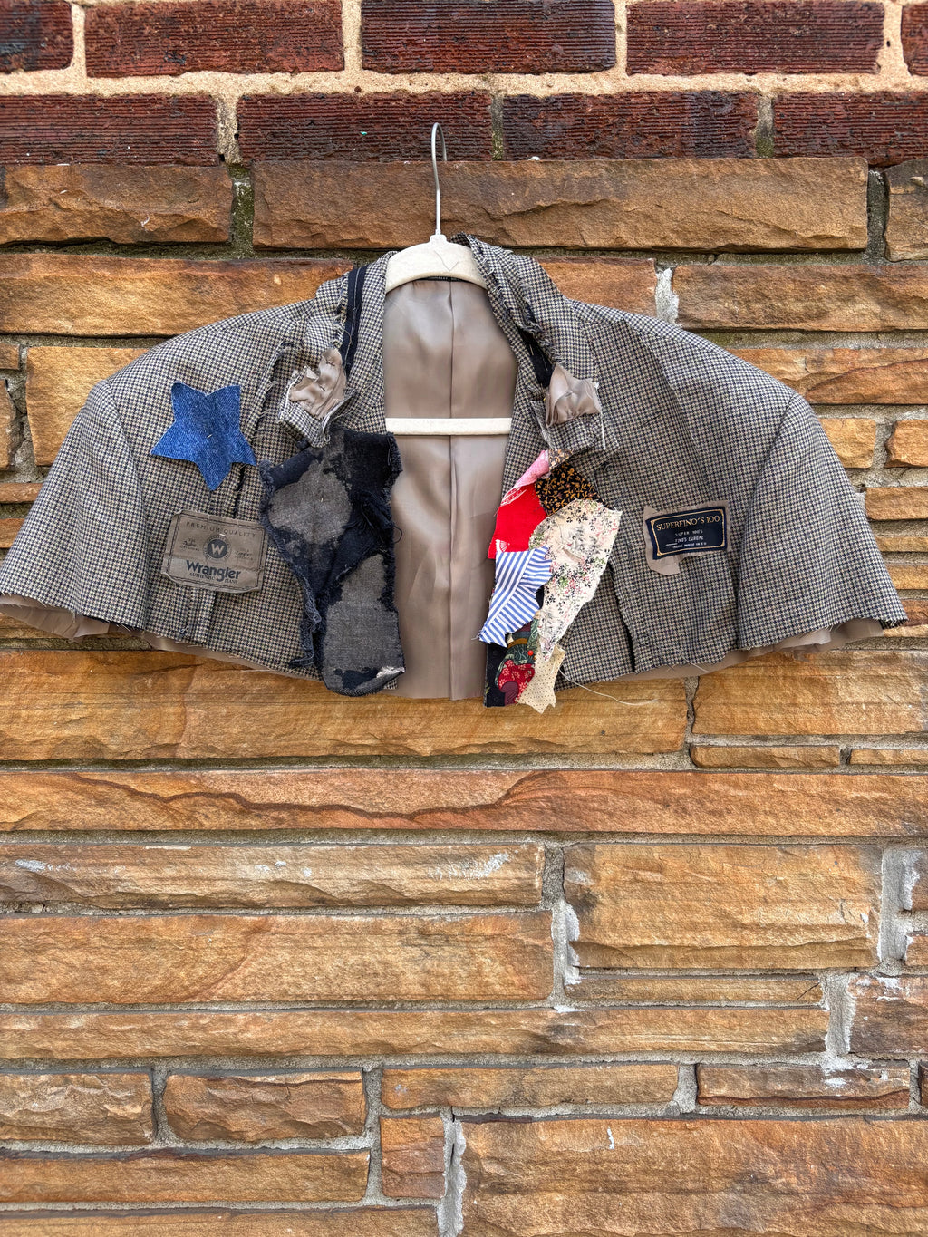 Wrangler euro cropped blaser cape Med-lrg