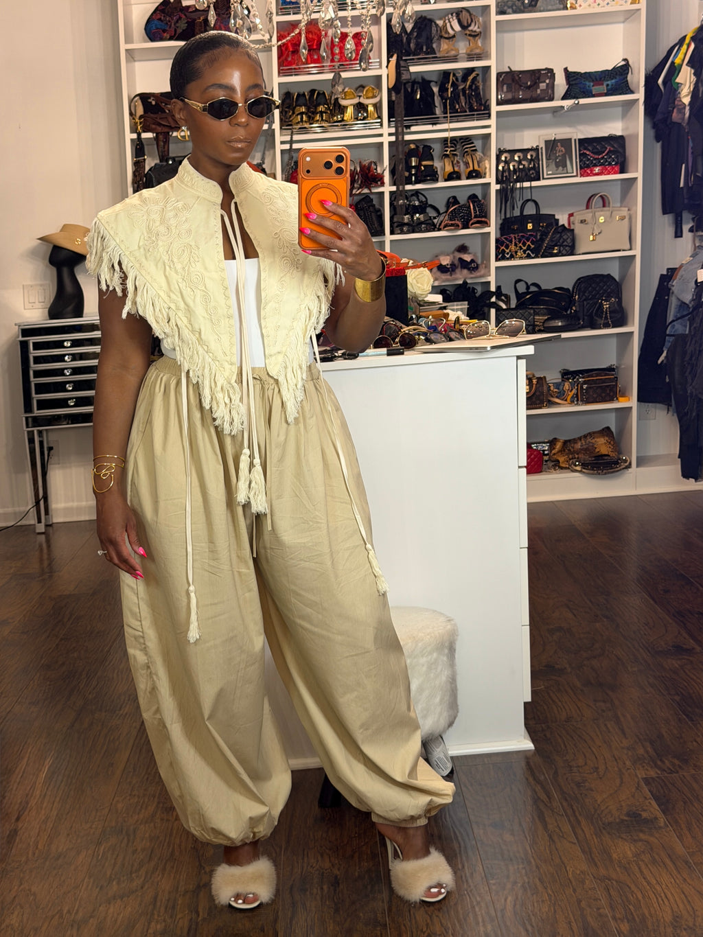 The Sandstone Balloon Pant