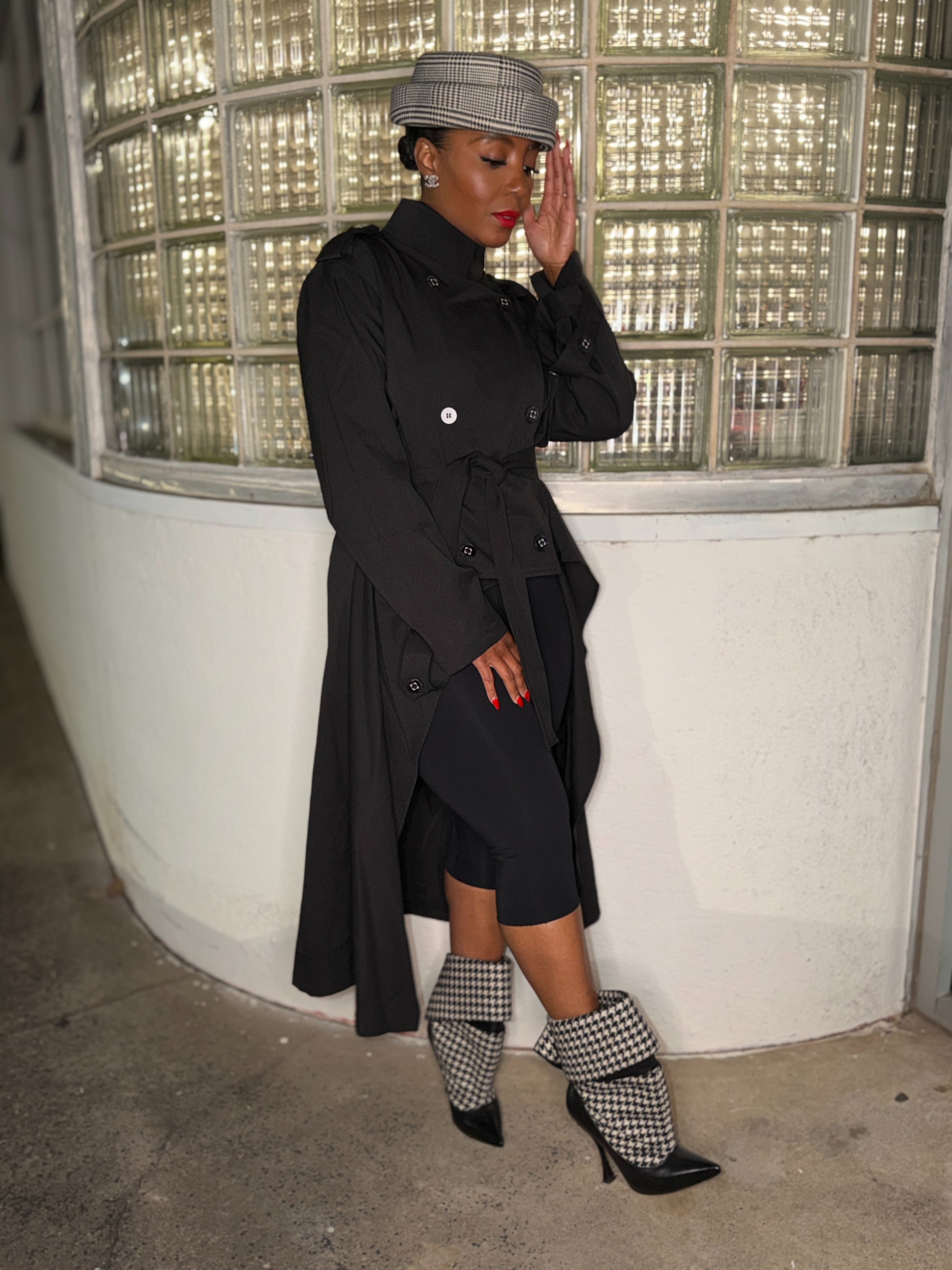 High-Low Luxe trench jacket - The Vault by Sacha