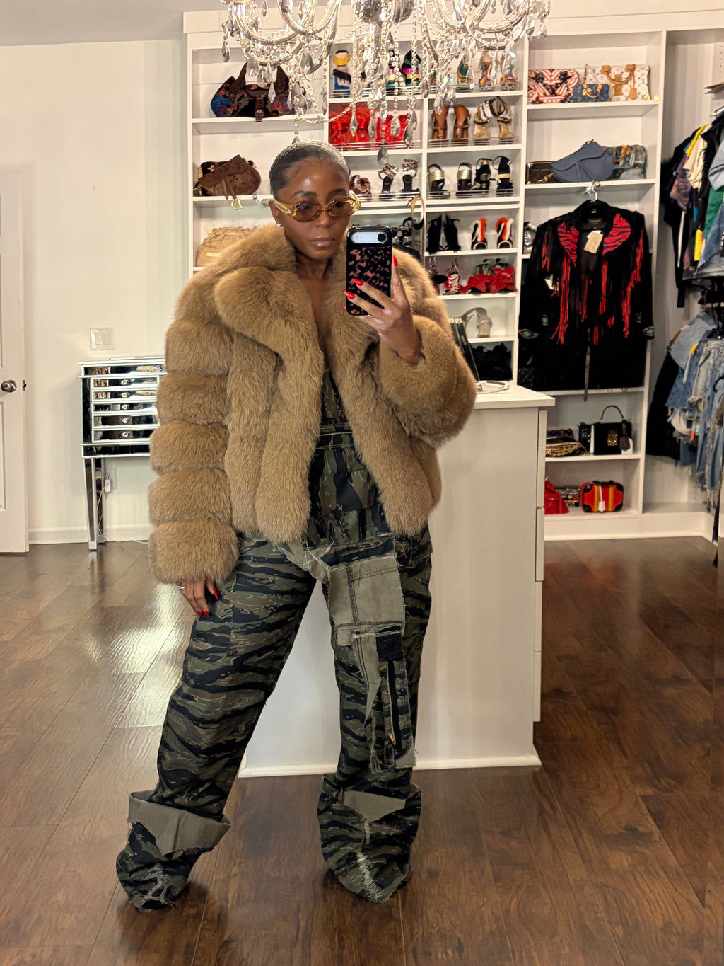 Honey 🍯 Genuine Fox Fur Sm/Med - The Vault by Sacha