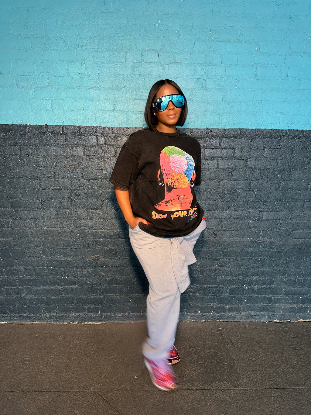 Tie Front Grey Sweatpants - The Vault by Sacha