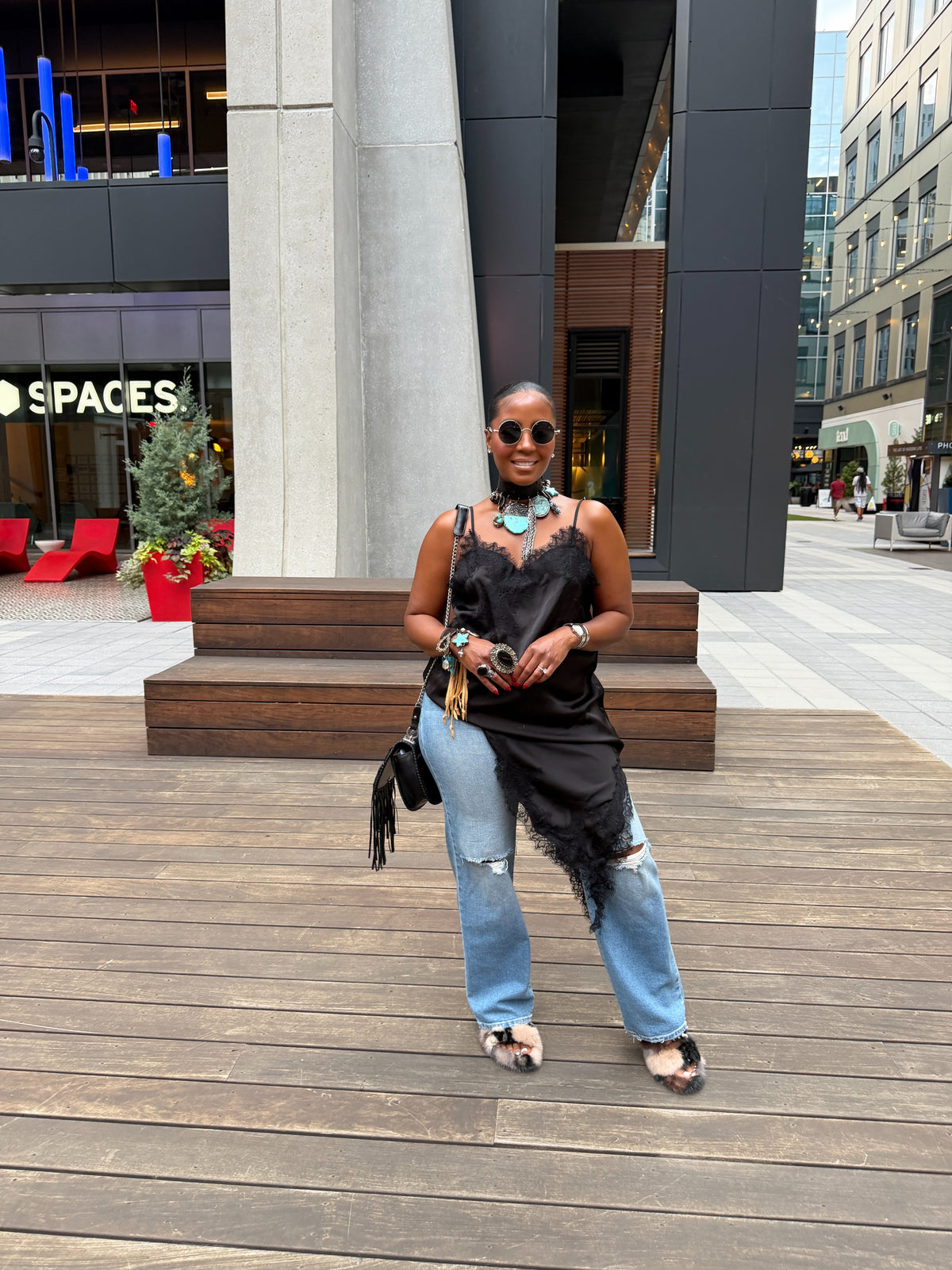 Harlem nights slip dress
