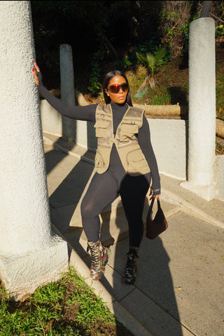 Utility Mesh Vest - The Vault by Sacha