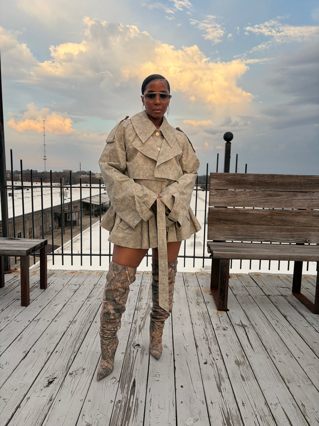 The Architectural Trench Duo - The Vault by Sacha