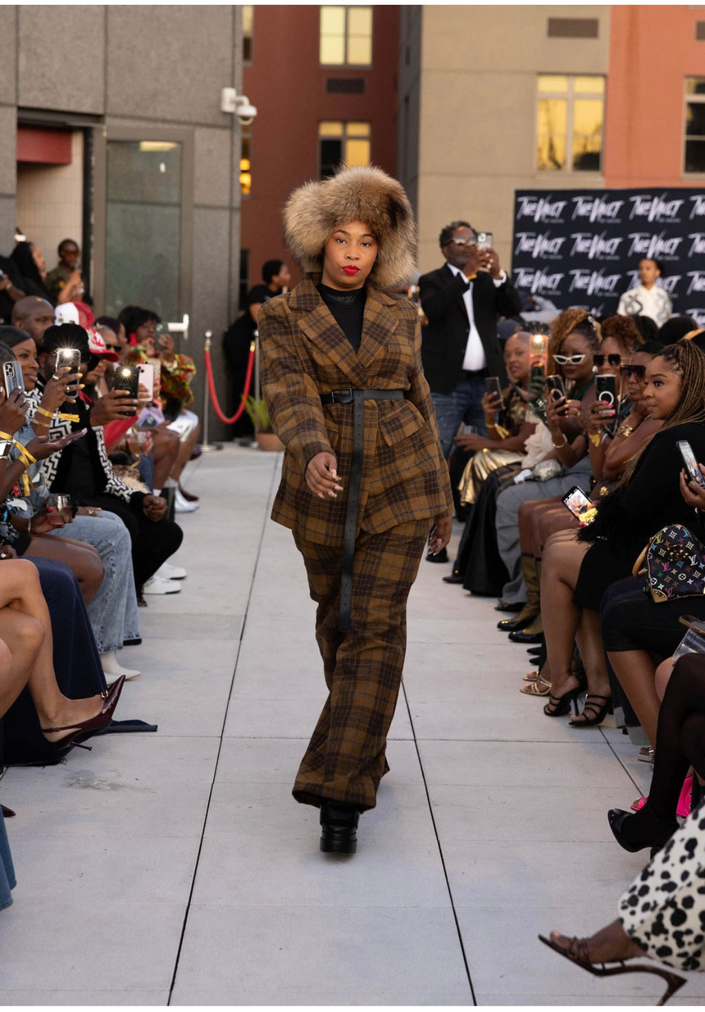 Brown Genuine Leather & Fox Fur Trapper Hat 10/20 - The Vault by Sacha