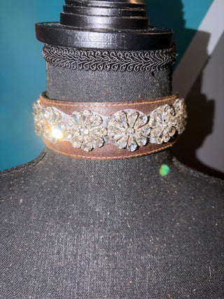 Chocolate Raindrops choker