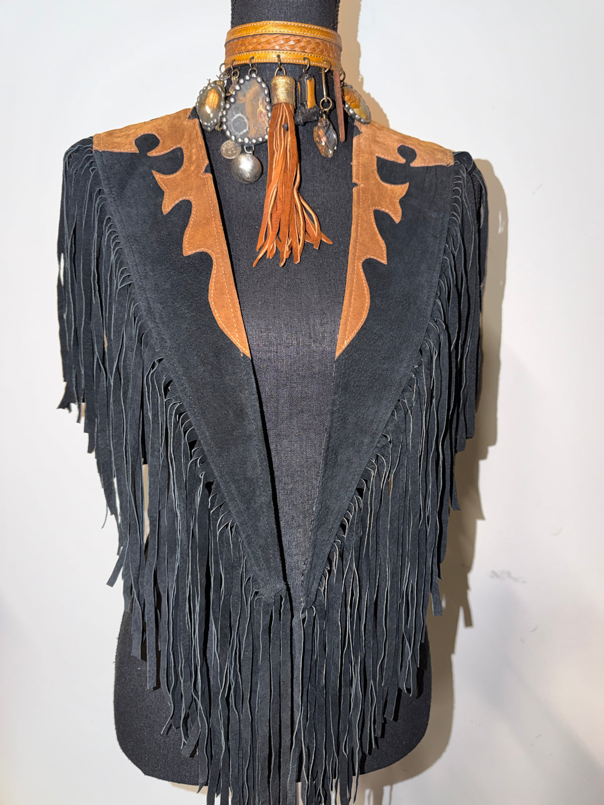 Caramel Drip Poncho